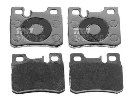 Mercedes Disc Brake Pad Set - Rear 0014207320